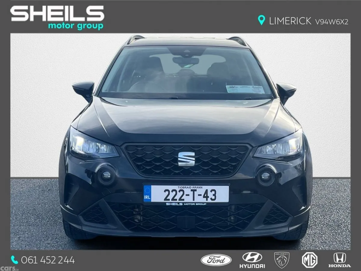 SEAT Arona SUV, Petrol, 2022, Black