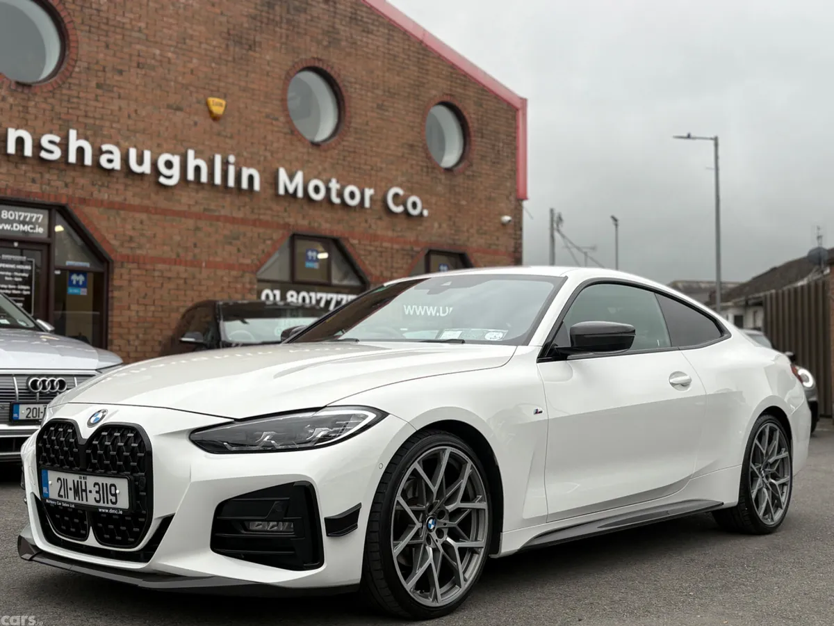 BMW 4-Series Coupe, Diesel, 2021, White