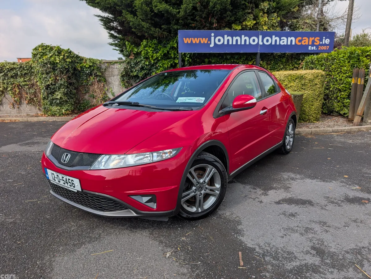 Honda Civic Hatchback, Petrol, 2012, Red