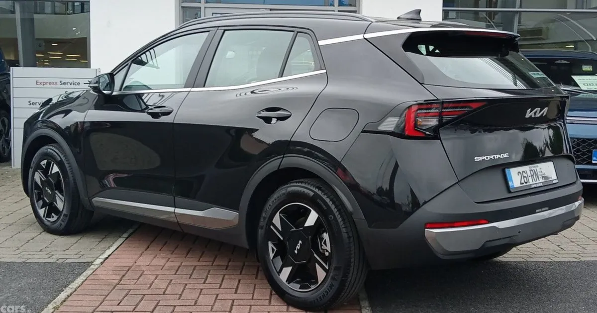 Kia Sportage SUV, Diesel Hybrid, 2026, Black