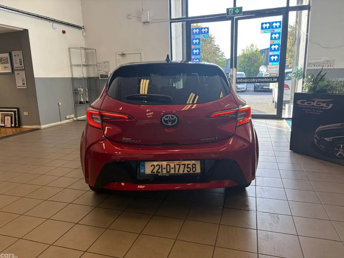 Toyota Corolla Hatchback, Petrol Hybrid, 2022, Red