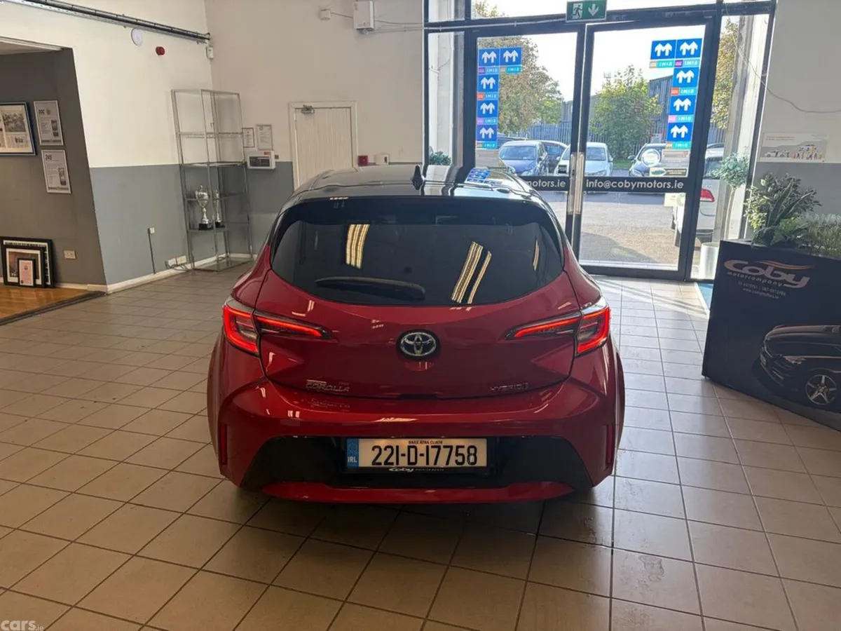 Toyota Corolla Hatchback, Petrol Hybrid, 2022, Red