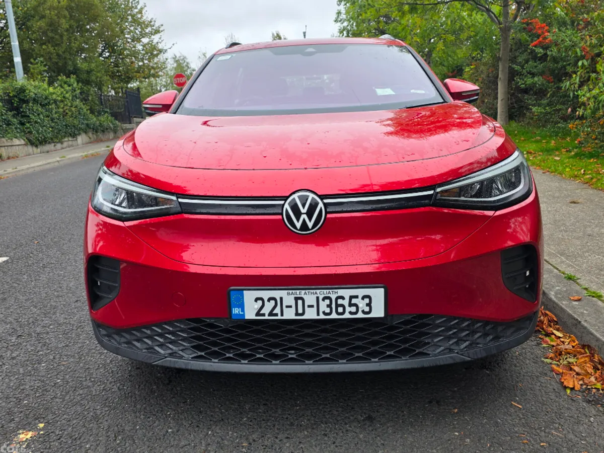 Volkswagen ID.4 Hatchback, Electric, 2022, Red