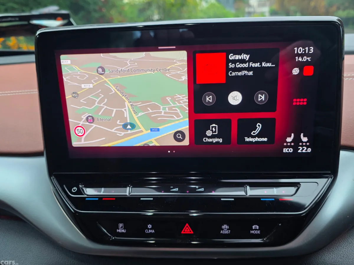 Volkswagen ID.4 Hatchback, Electric, 2022, Red