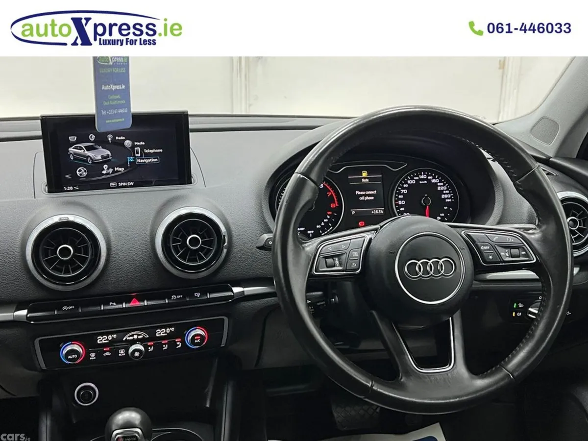 Audi A3 Saloon, Petrol, 2017, Blue
