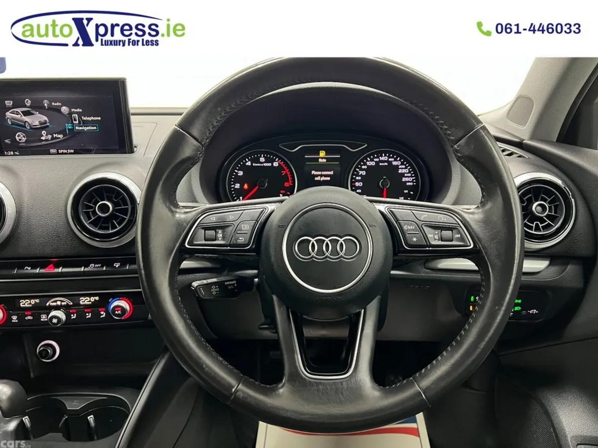 Audi A3 Saloon, Petrol, 2017, Blue