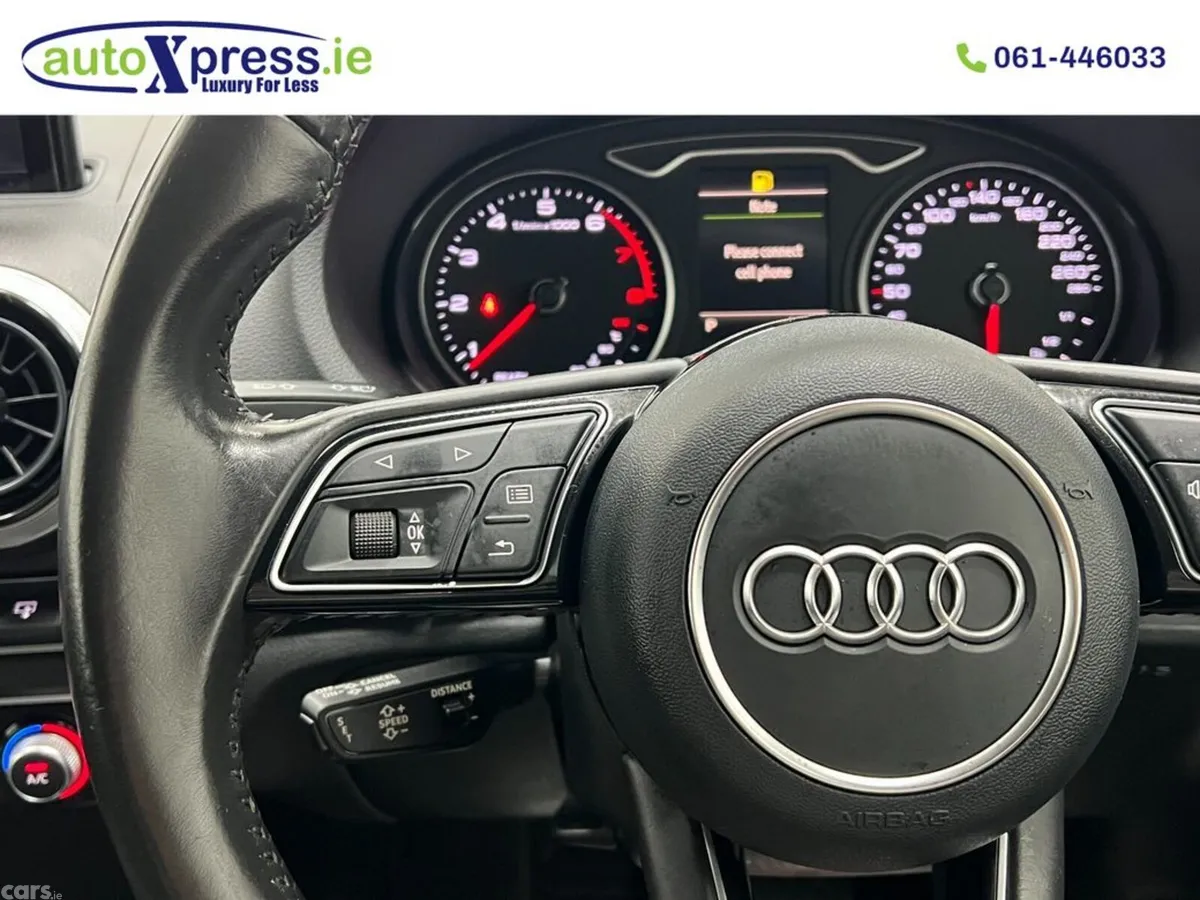 Audi A3 Saloon, Petrol, 2017, Blue