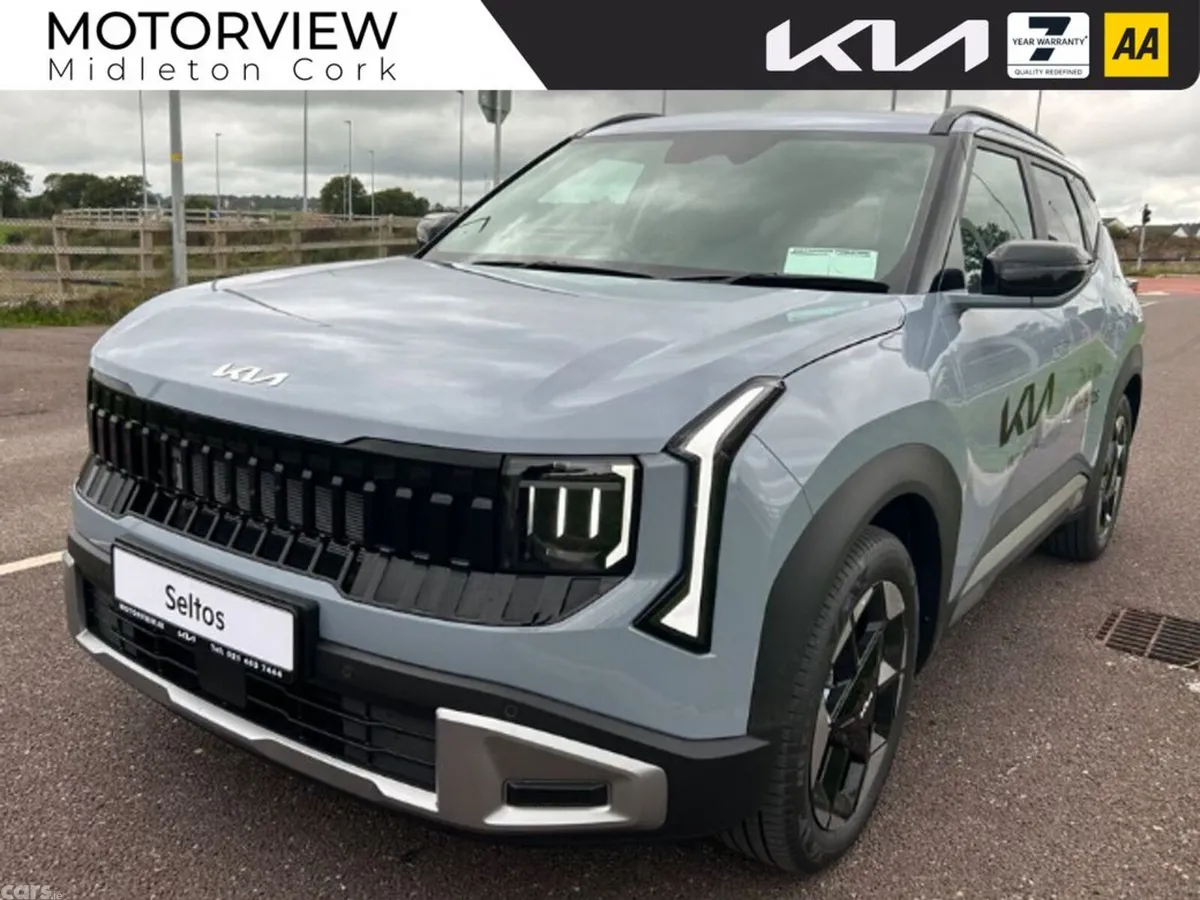 Kia Seltos SUV, Petrol Hybrid, 2027, Grey