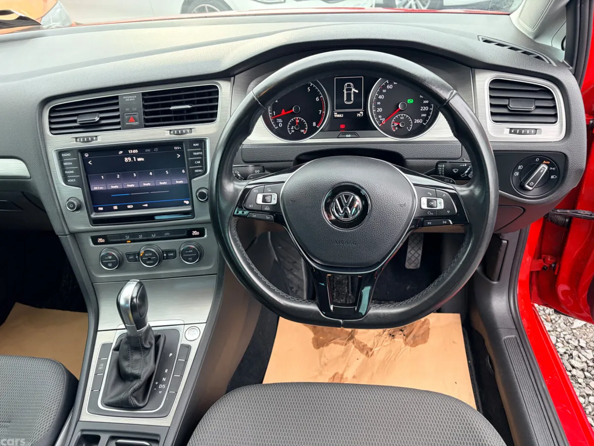 Volkswagen Golf Hatchback, Petrol, 2017, Red