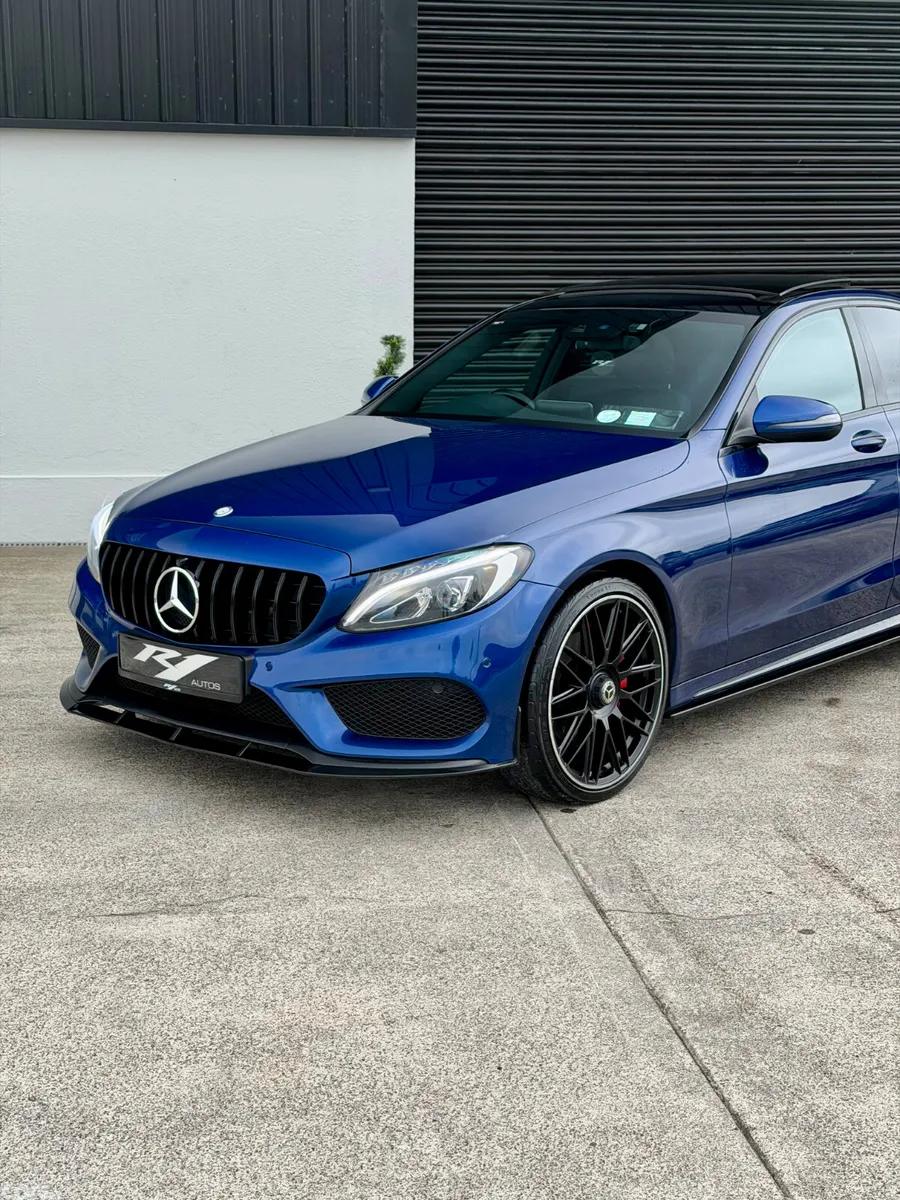 Mercedes-Benz C-Class Saloon, Diesel, 2017, Blue
