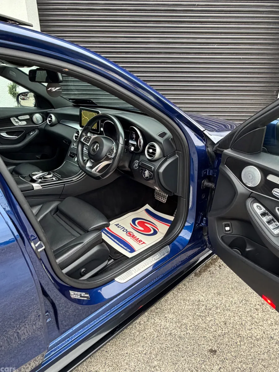 Mercedes-Benz C-Class Saloon, Diesel, 2017, Blue