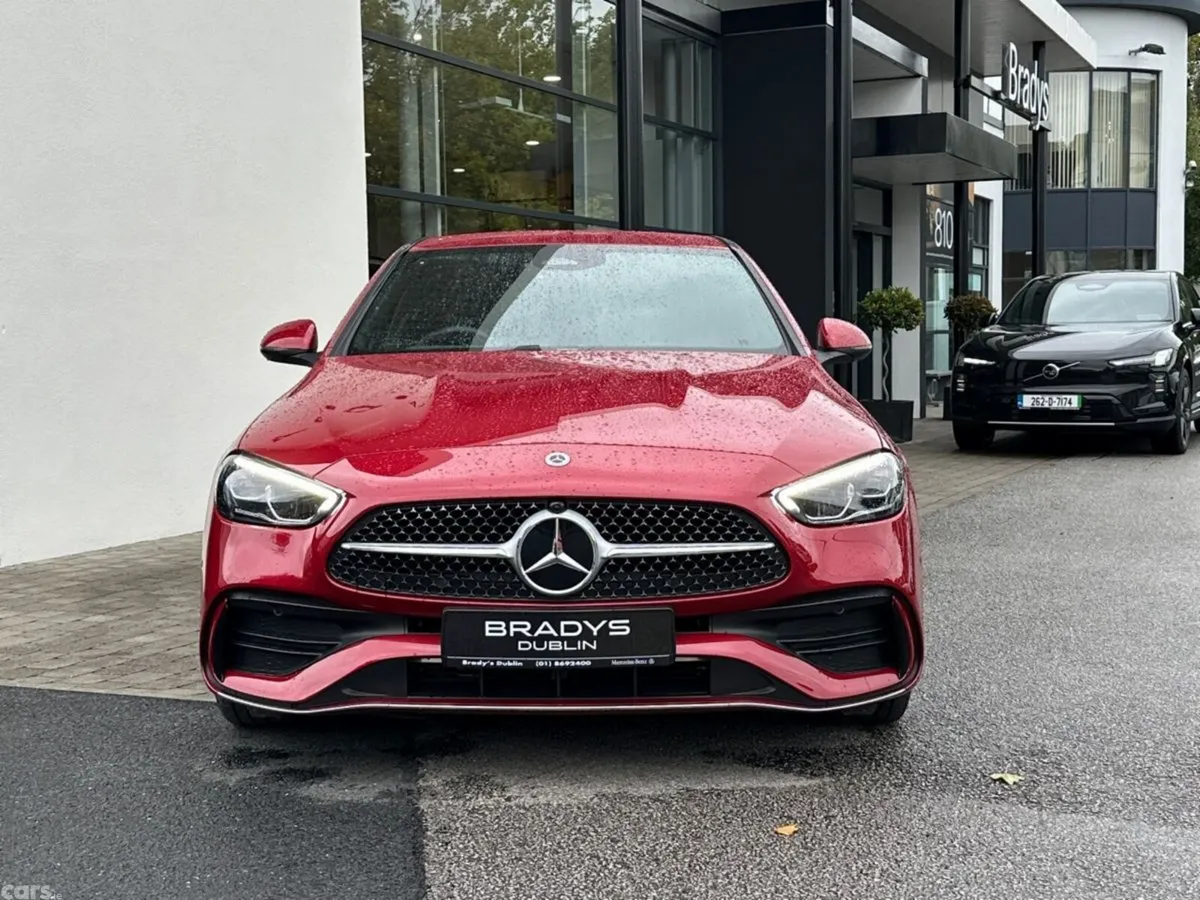 Mercedes-Benz C-Class Saloon, Petrol Plug-in Hybrid, 2026, Red