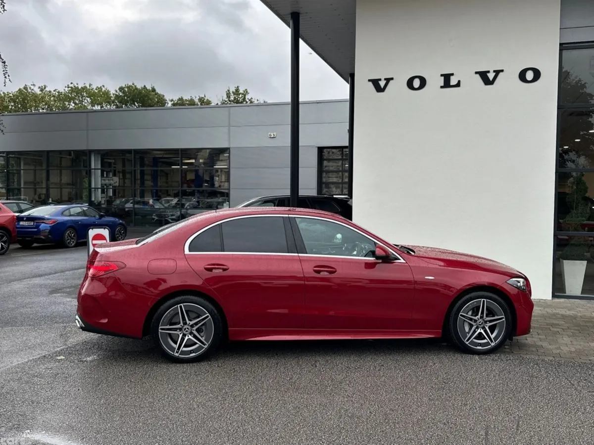 Mercedes-Benz C-Class Saloon, Petrol Plug-in Hybrid, 2026, Red