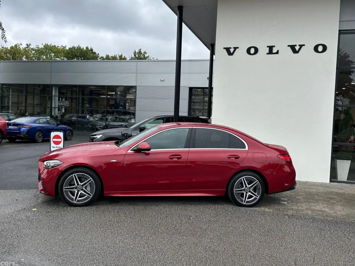 Mercedes-Benz C-Class Saloon, Petrol Plug-in Hybrid, 2026, Red