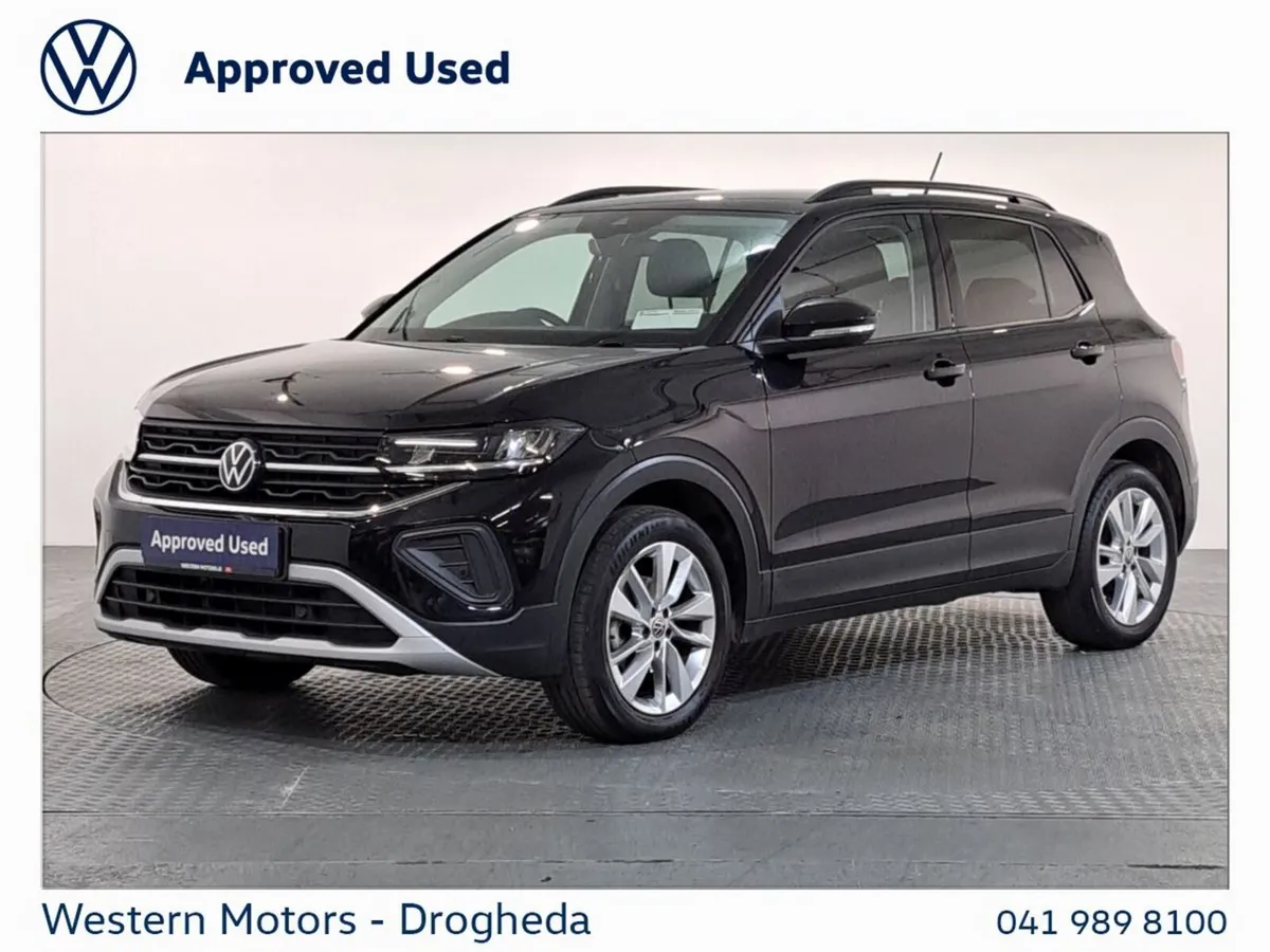 Volkswagen T-Cross Estate, Petrol, 2026, Black