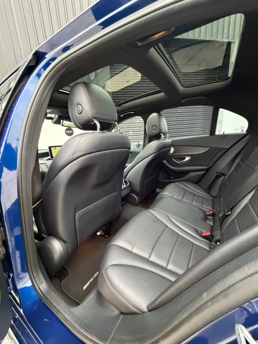 Mercedes-Benz C-Class Saloon, Diesel, 2017, Blue