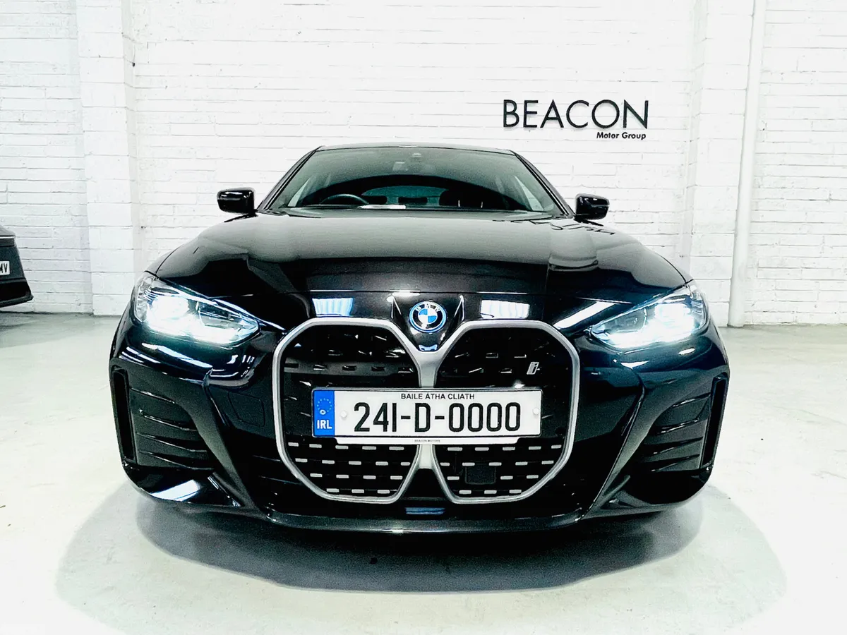 BMW i4 Coupe, Electric, 2024, Black