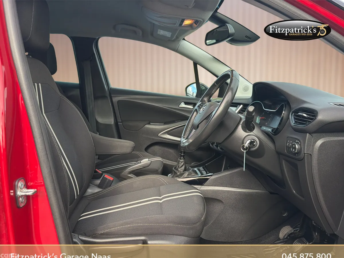 Opel Crossland X SUV, Diesel, 2023, Red