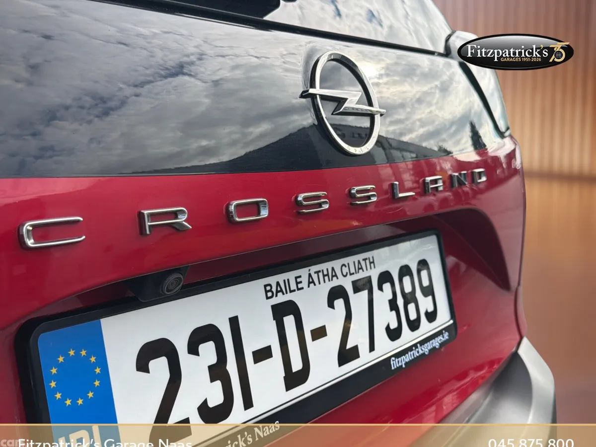 Opel Crossland X SUV, Diesel, 2023, Red
