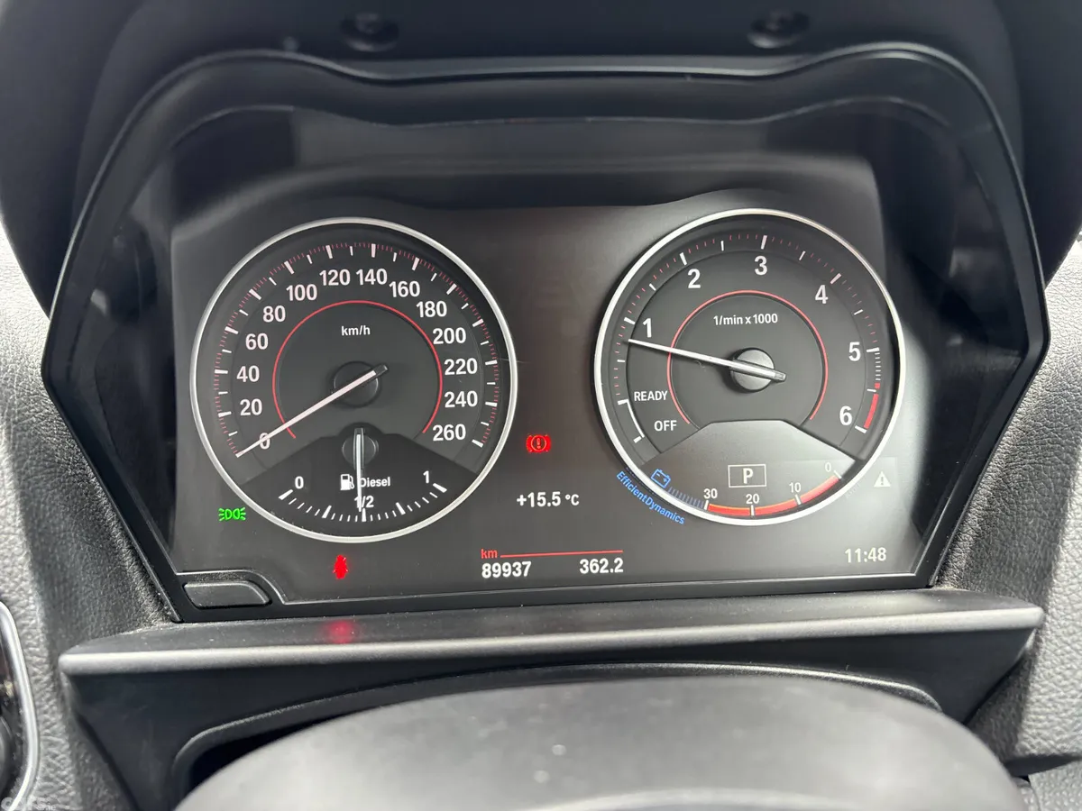 BMW 1-Series Hatchback, Diesel, 2017, Red
