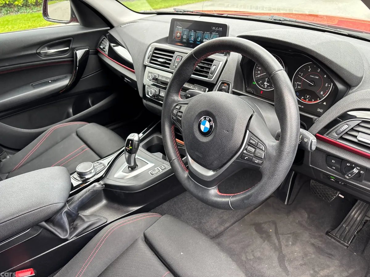 BMW 1-Series Hatchback, Diesel, 2017, Red