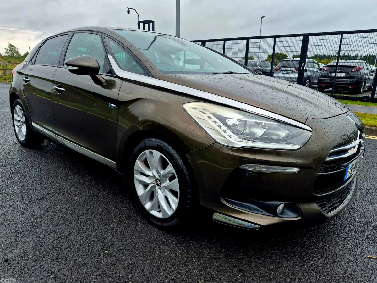 Citroen DS 5 Hatchback, Diesel Hybrid, 2013, Brown