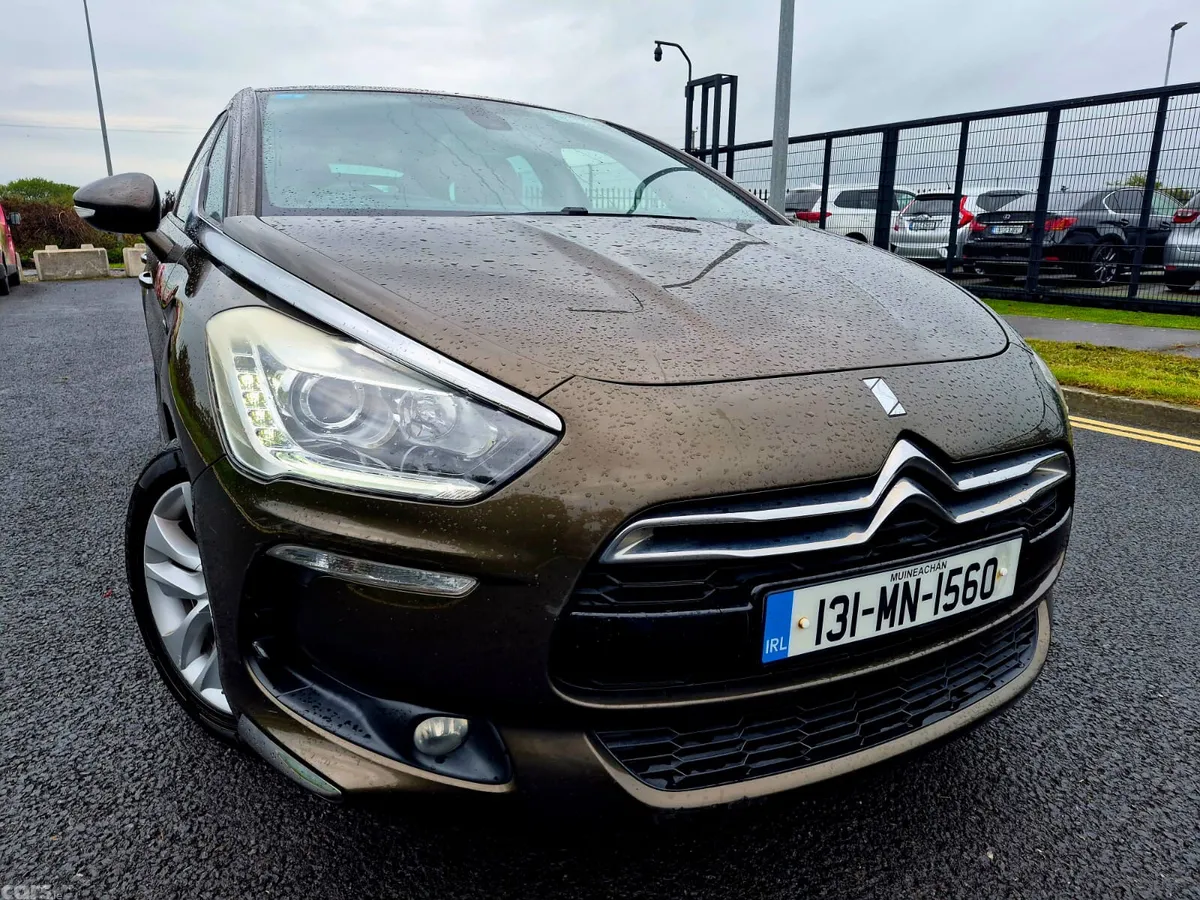 Citroen DS 5 Hatchback, Diesel Hybrid, 2013, Brown