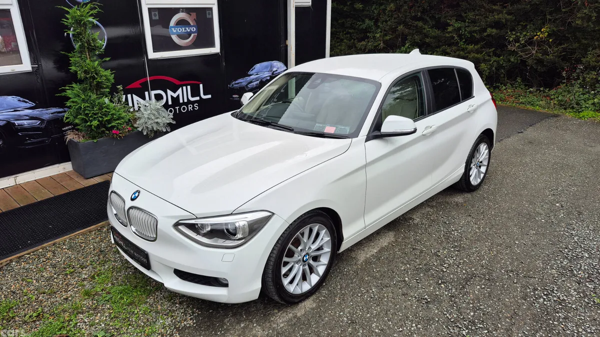 BMW 1-Series Hatchback, Petrol, 2014, White