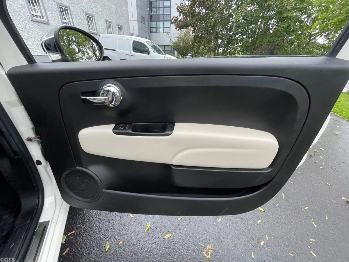 Fiat 500 Hatchback, Petrol, 2018, White