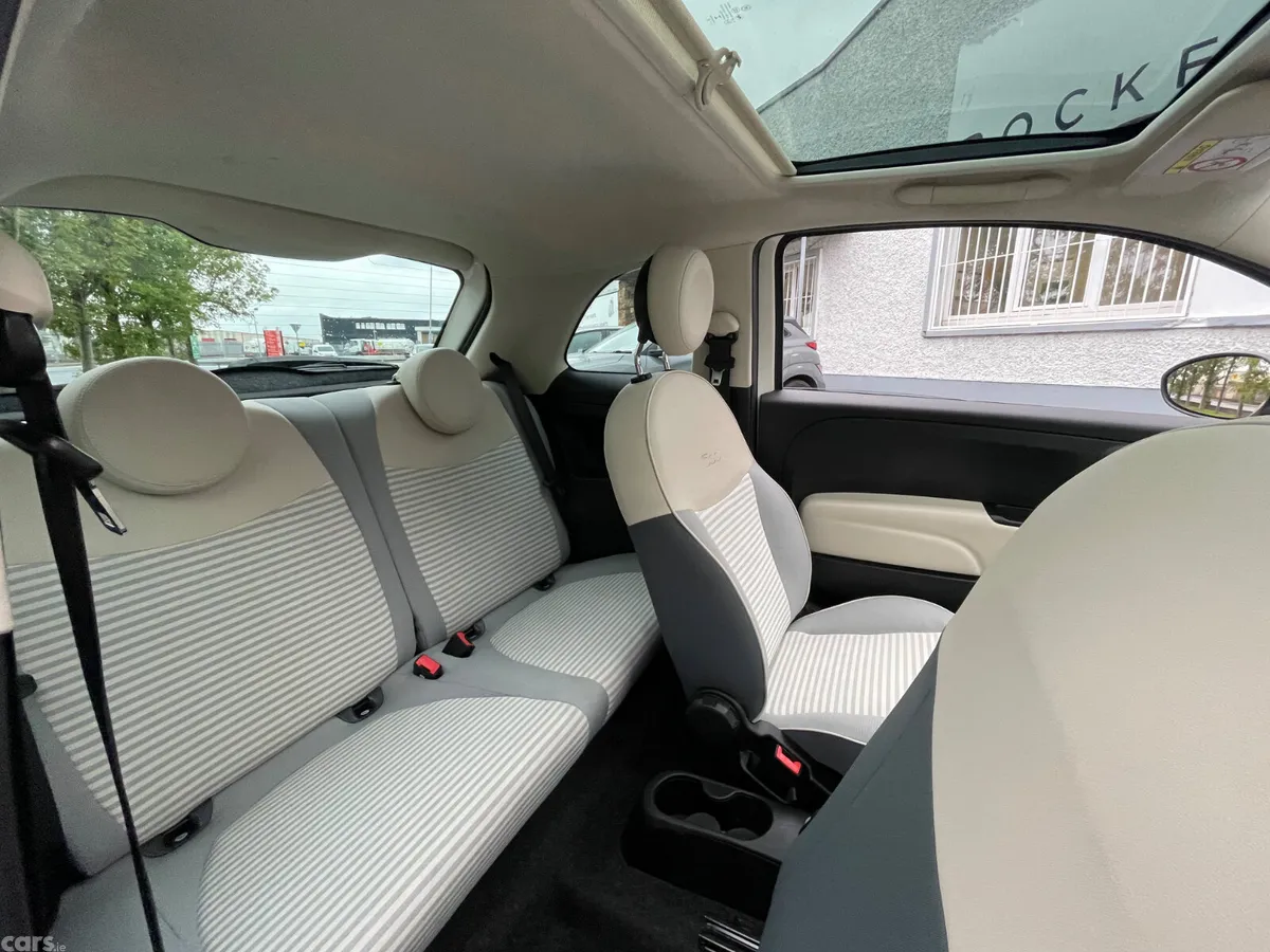 Fiat 500 Hatchback, Petrol, 2018, White