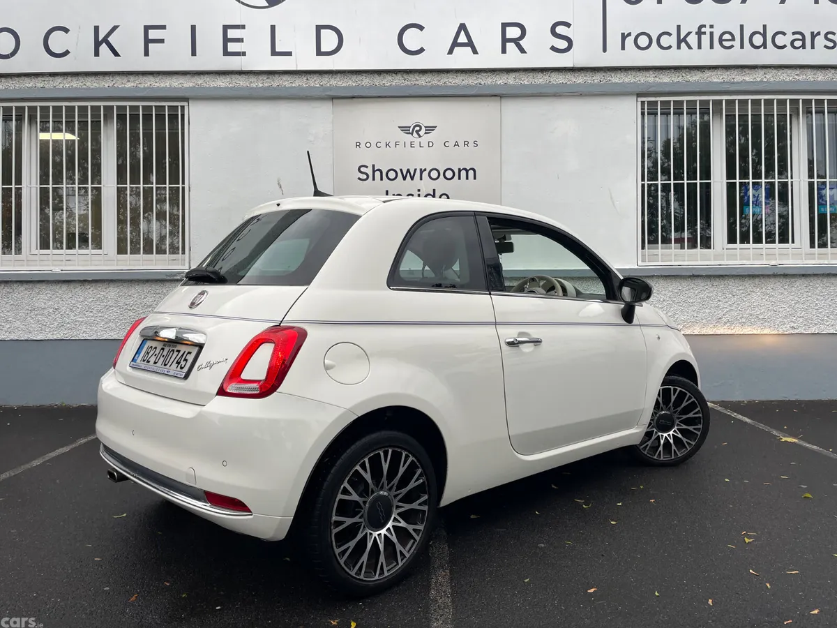 Fiat 500 Hatchback, Petrol, 2018, White