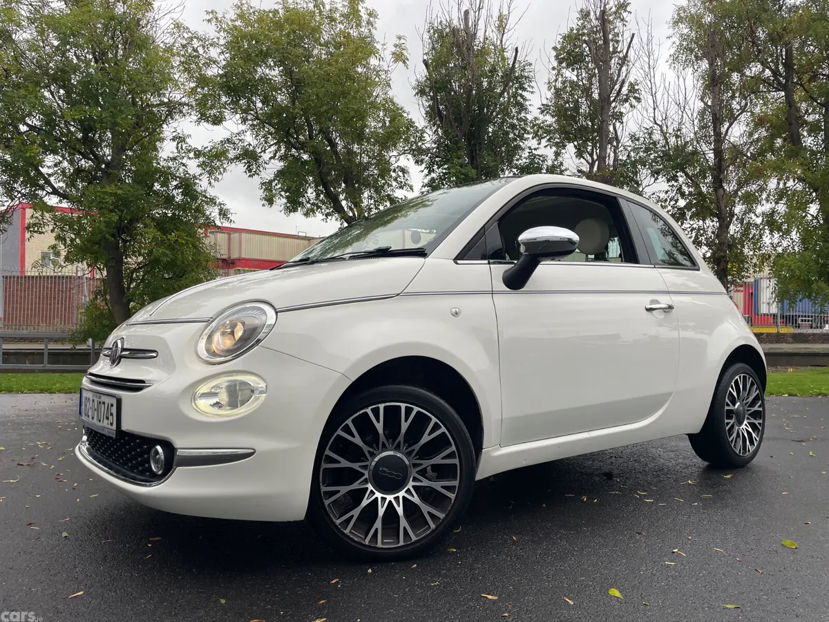 Fiat 500 Hatchback, Petrol, 2018, White