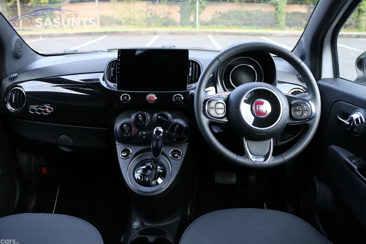 Fiat 500C Hatchback, Petrol, 2019, White