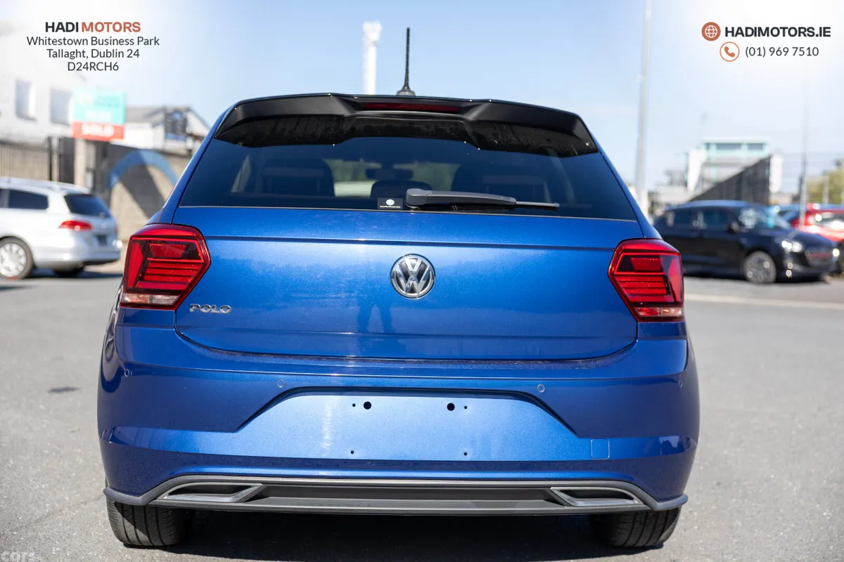 Volkswagen Polo Hatchback, Petrol, 2019, Blue
