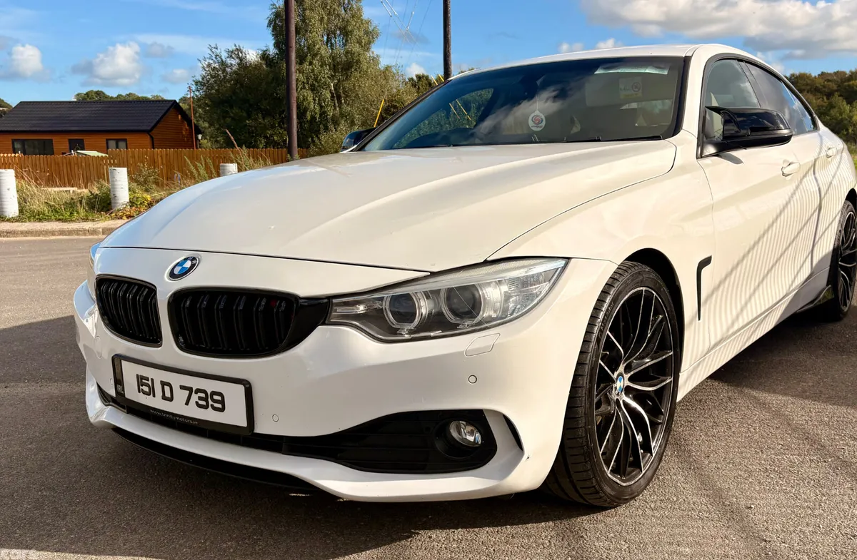 BMW 4-Series Saloon, Diesel, 2015, White