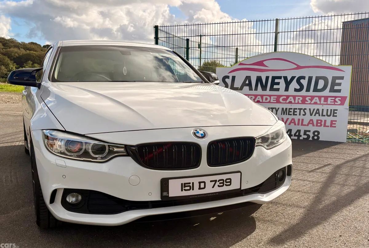 BMW 4-Series Saloon, Diesel, 2015, White