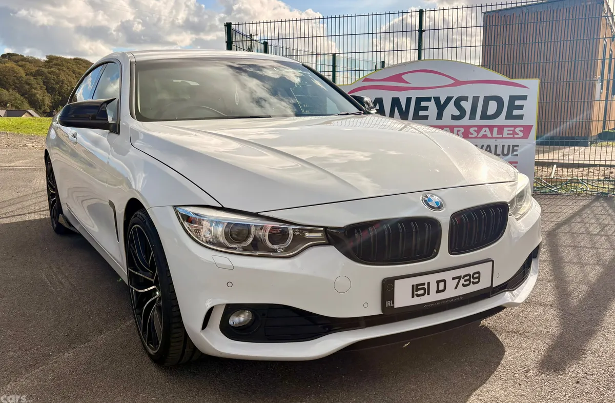 BMW 4-Series Saloon, Diesel, 2015, White