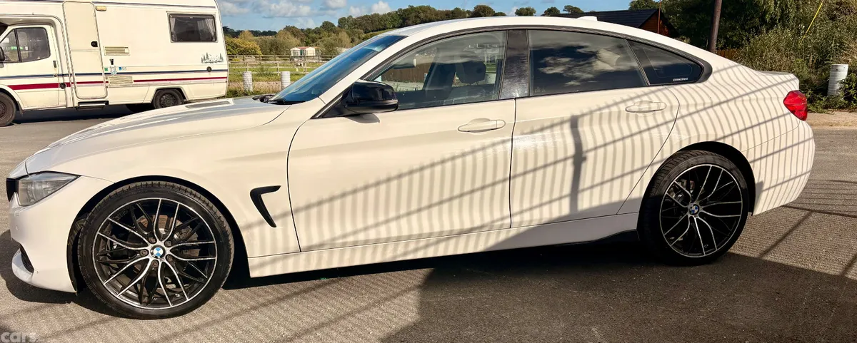 BMW 4-Series Saloon, Diesel, 2015, White