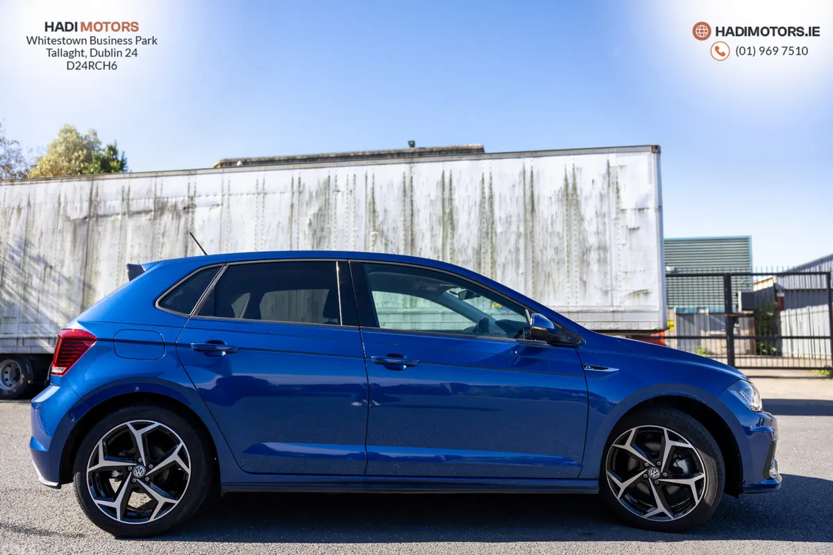 Volkswagen Polo Hatchback, Petrol, 2019, Blue