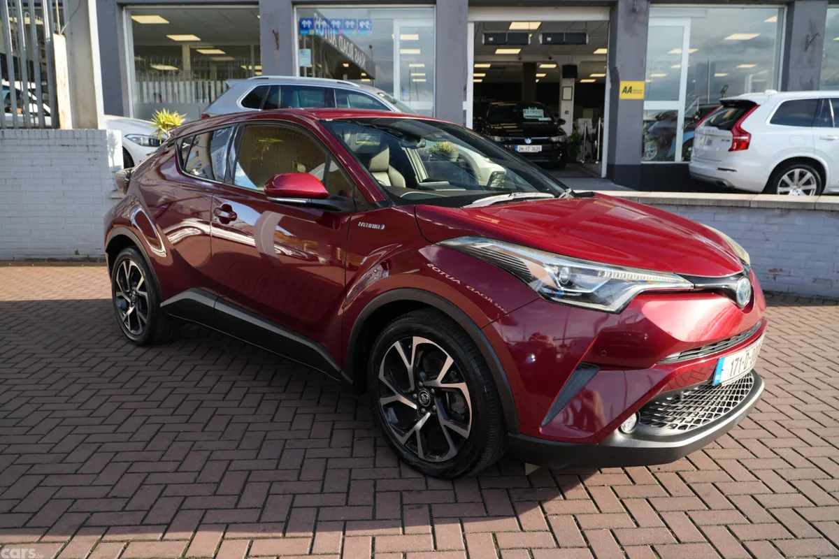 Toyota C-HR Hatchback, Petrol Hybrid, 2017, Red