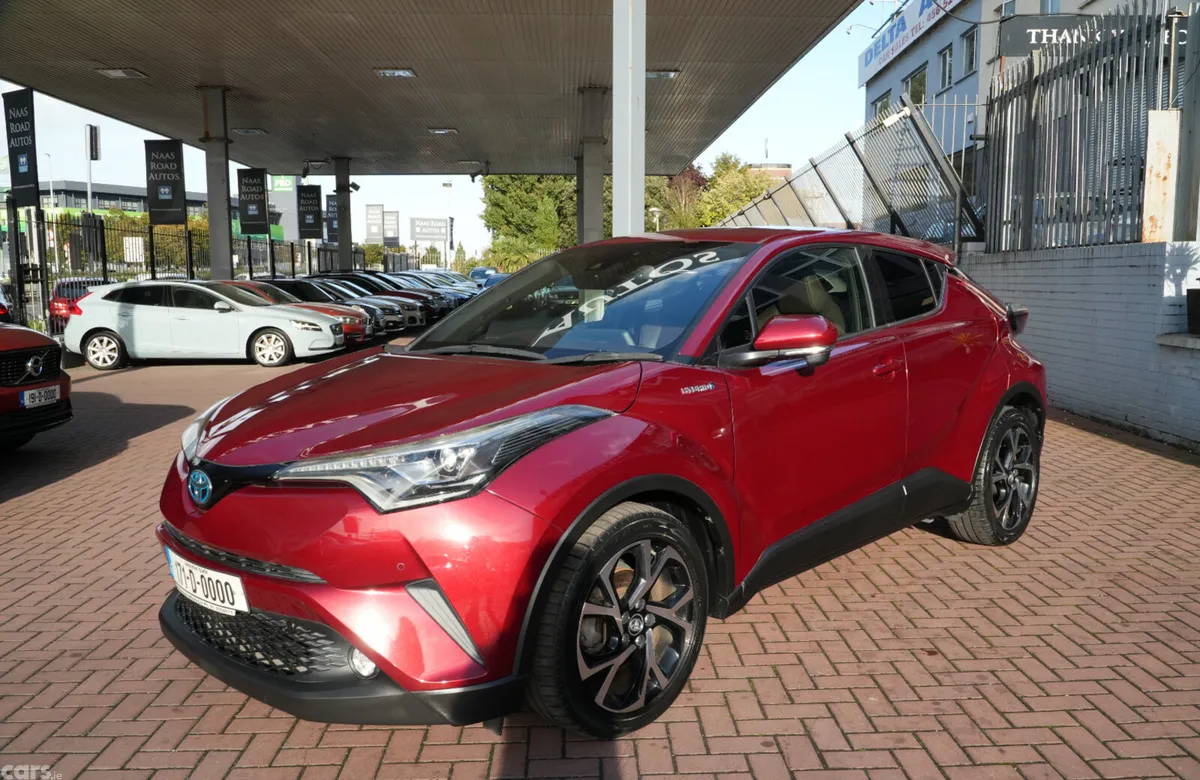 Toyota C-HR Hatchback, Petrol Hybrid, 2017, Red
