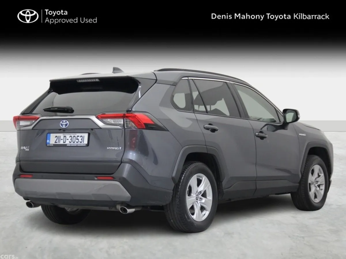 Toyota RAV4 SUV, Petrol Hybrid, 2021, Grey