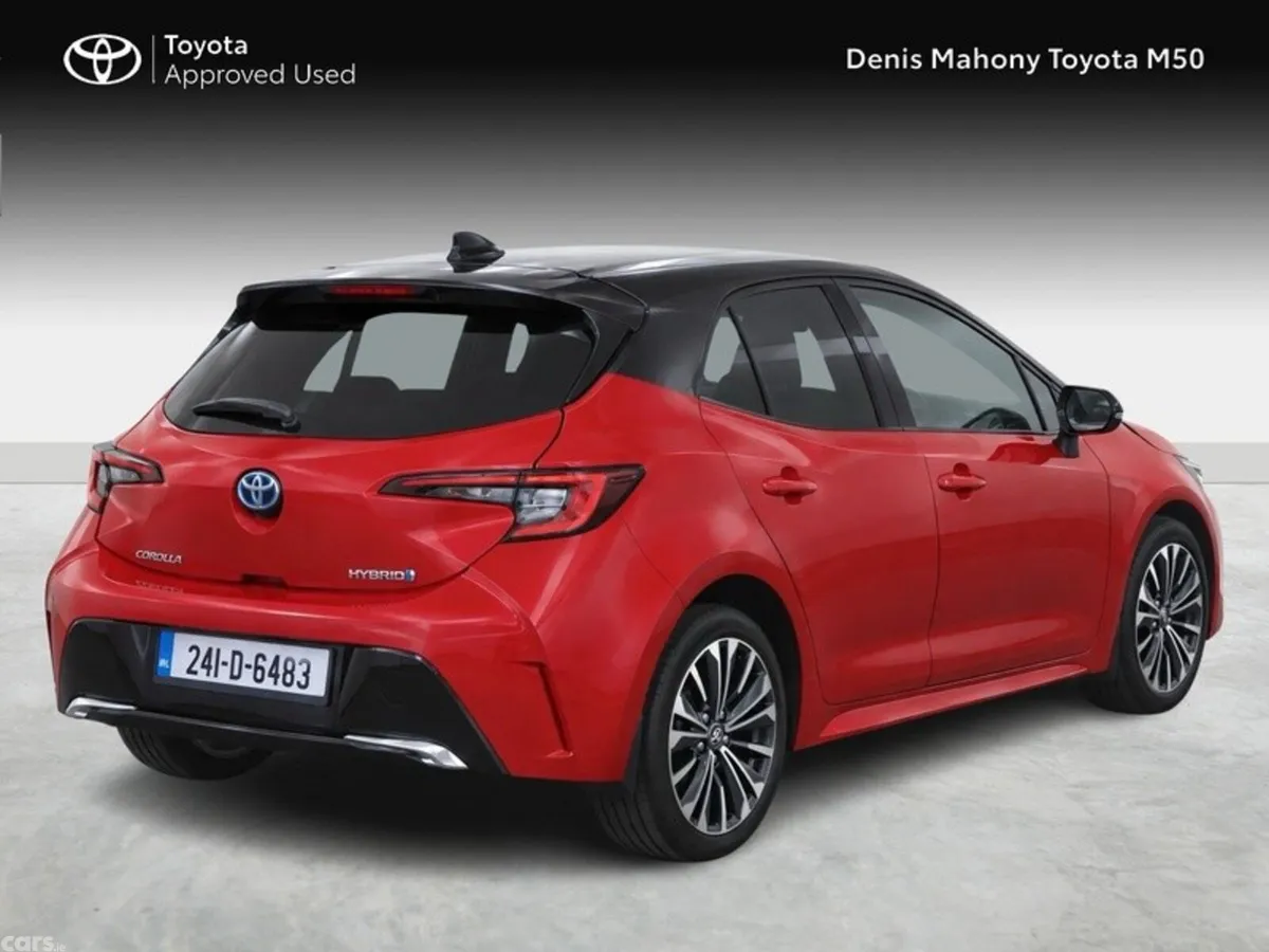 Toyota Corolla Hatchback, Petrol Hybrid, 2024, Red