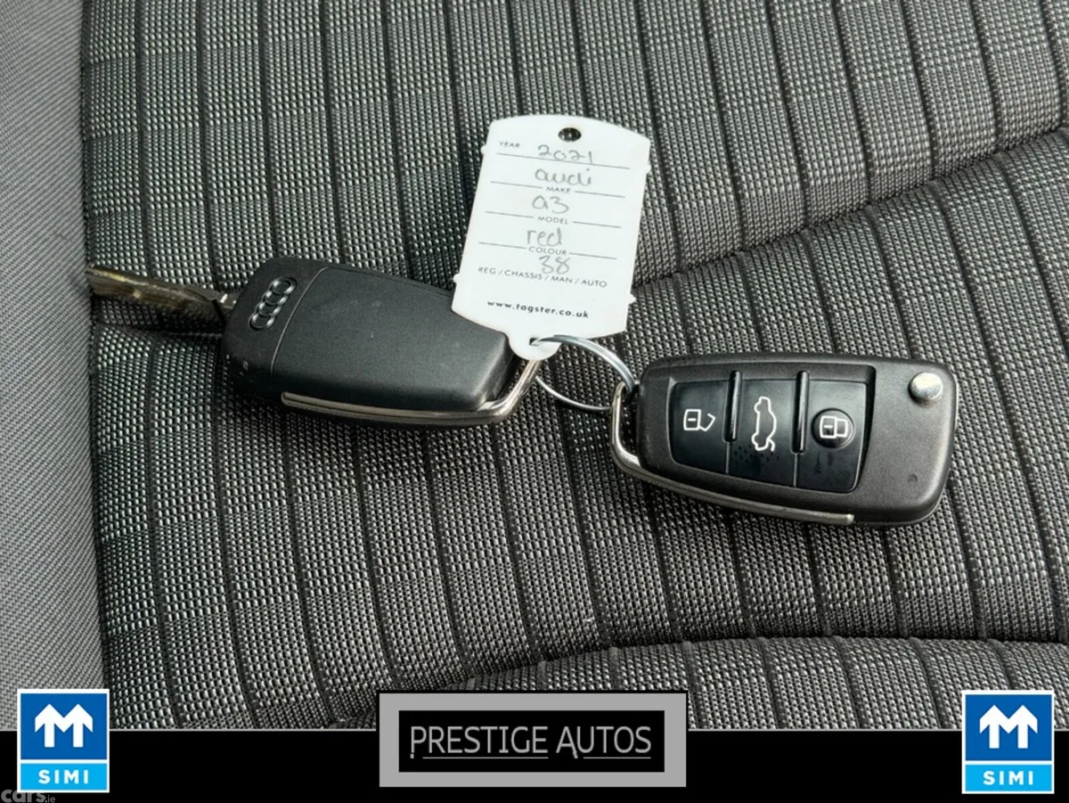 Audi A3 Hatchback, Petrol, 2021, Red