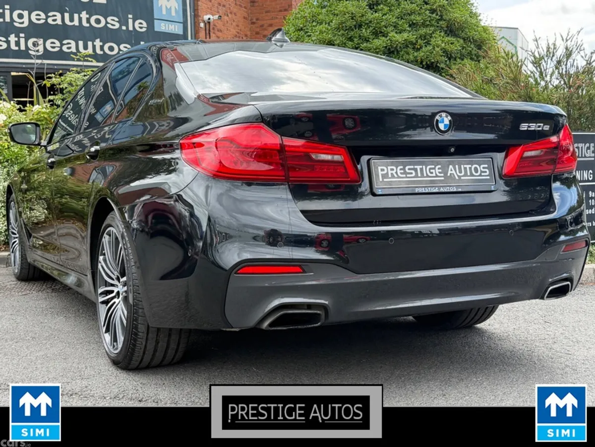 BMW 5-Series Saloon, Petrol Plug-in Hybrid, 2017, Black