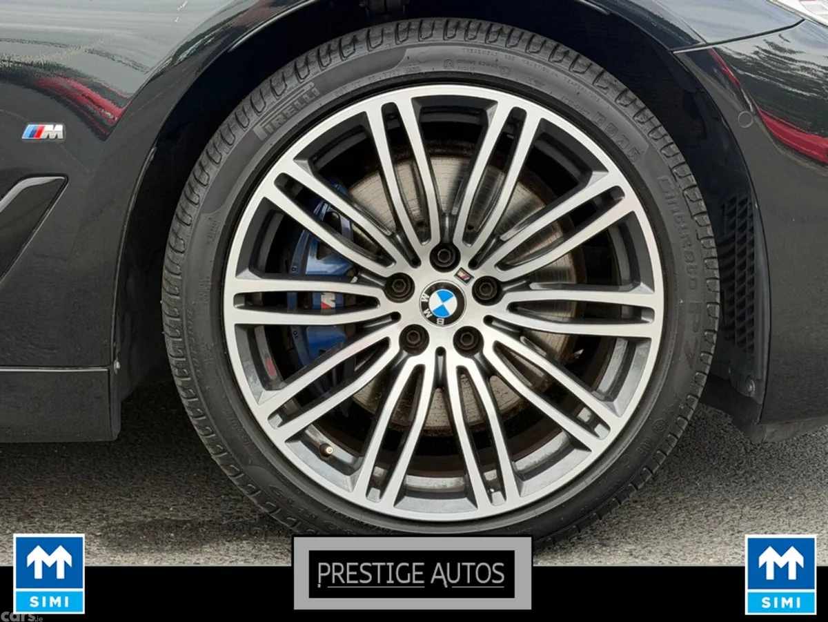 BMW 5-Series Saloon, Petrol Plug-in Hybrid, 2017, Black