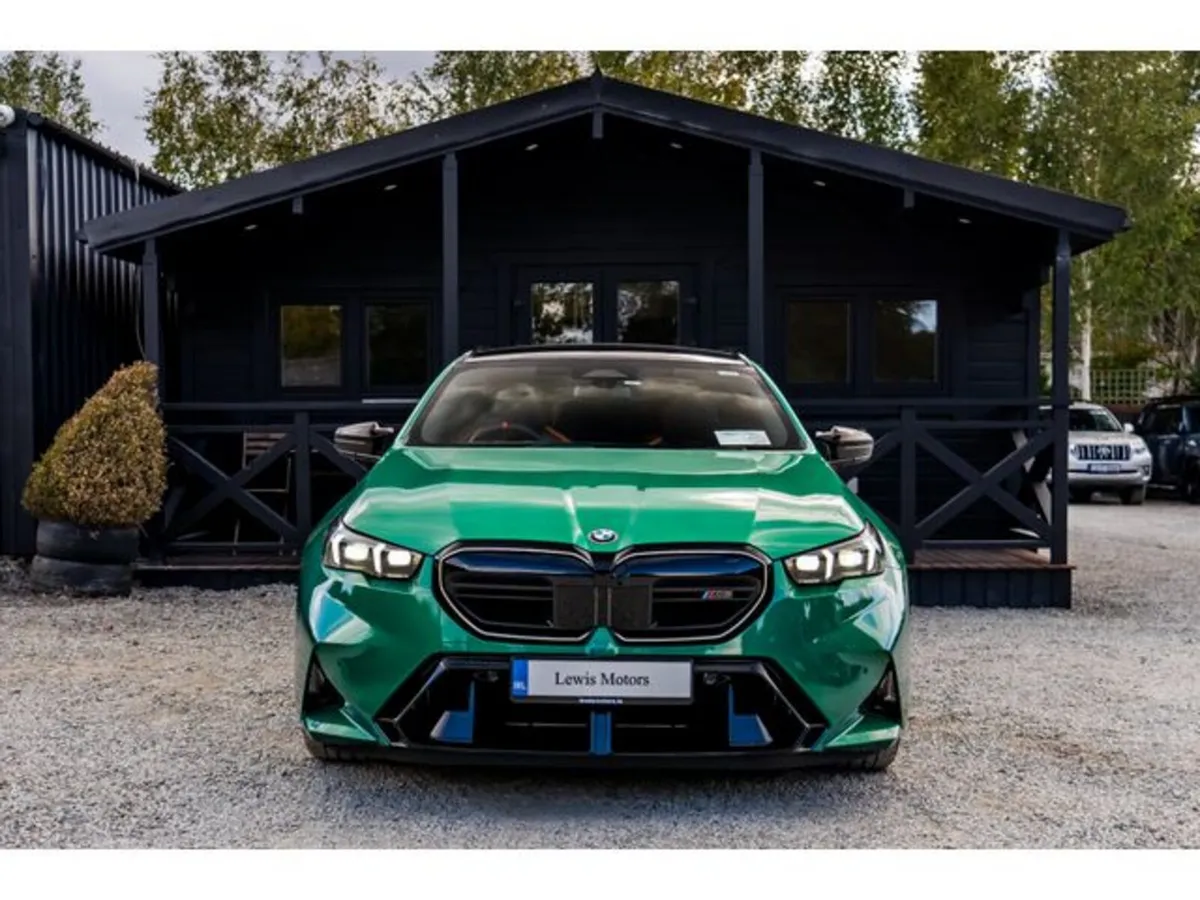 BMW M5 Estate, Petrol Plug-in Hybrid, 2025, Green