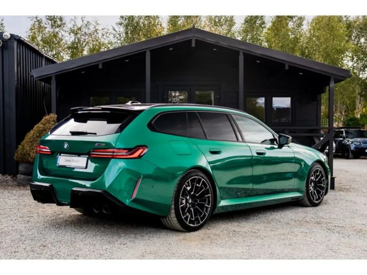 BMW M5 Estate, Petrol Plug-in Hybrid, 2025, Green