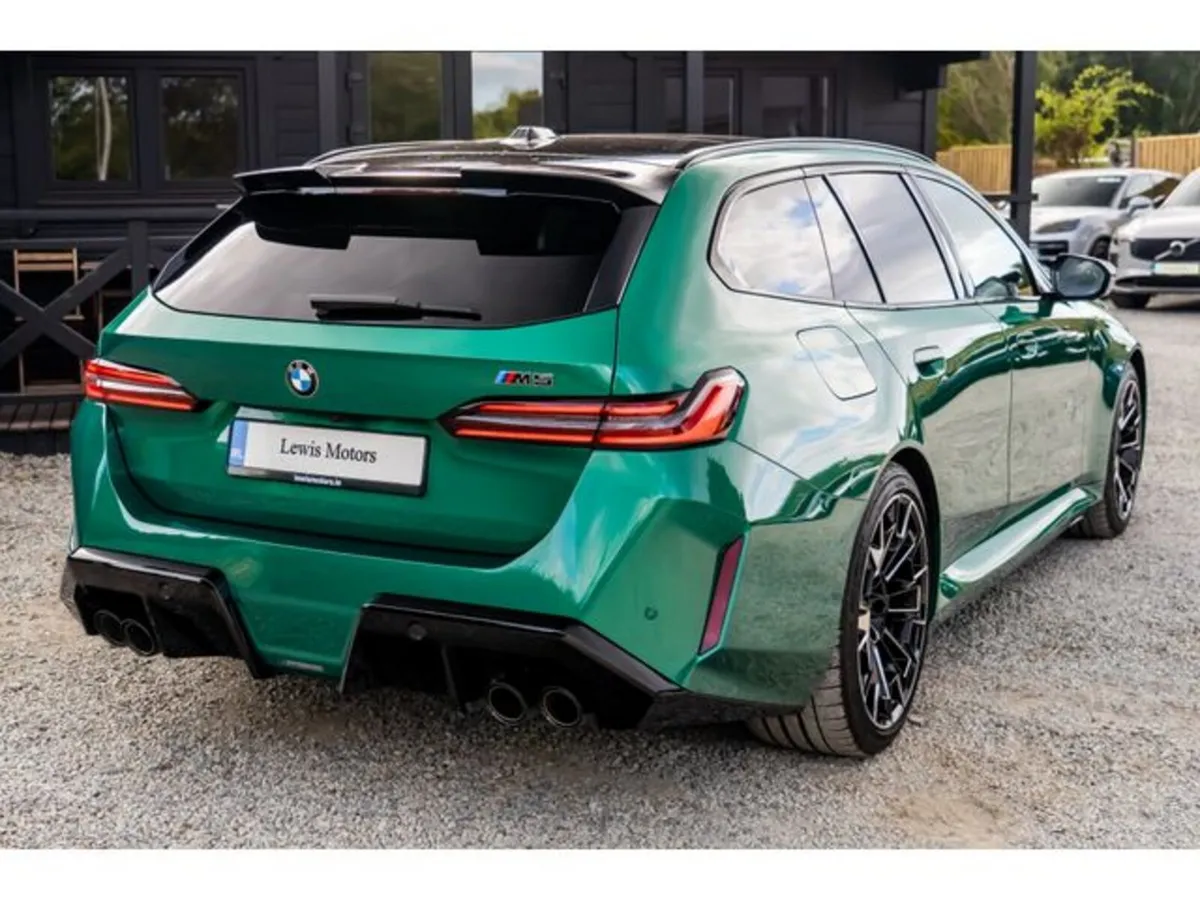 BMW M5 Estate, Petrol Plug-in Hybrid, 2025, Green