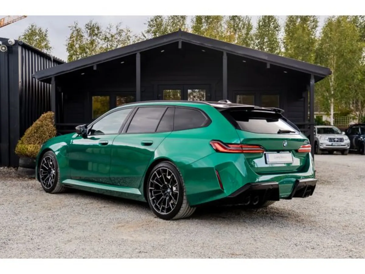 BMW M5 Estate, Petrol Plug-in Hybrid, 2025, Green